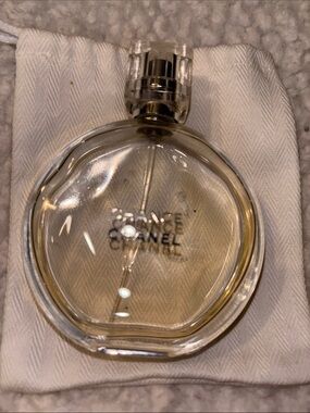 CHANEL Chance Eau de Parfum - Clear Bottle with Light Gold Liquid